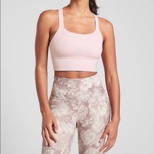 Athleta Warrior Longline Bra, A-C, Large